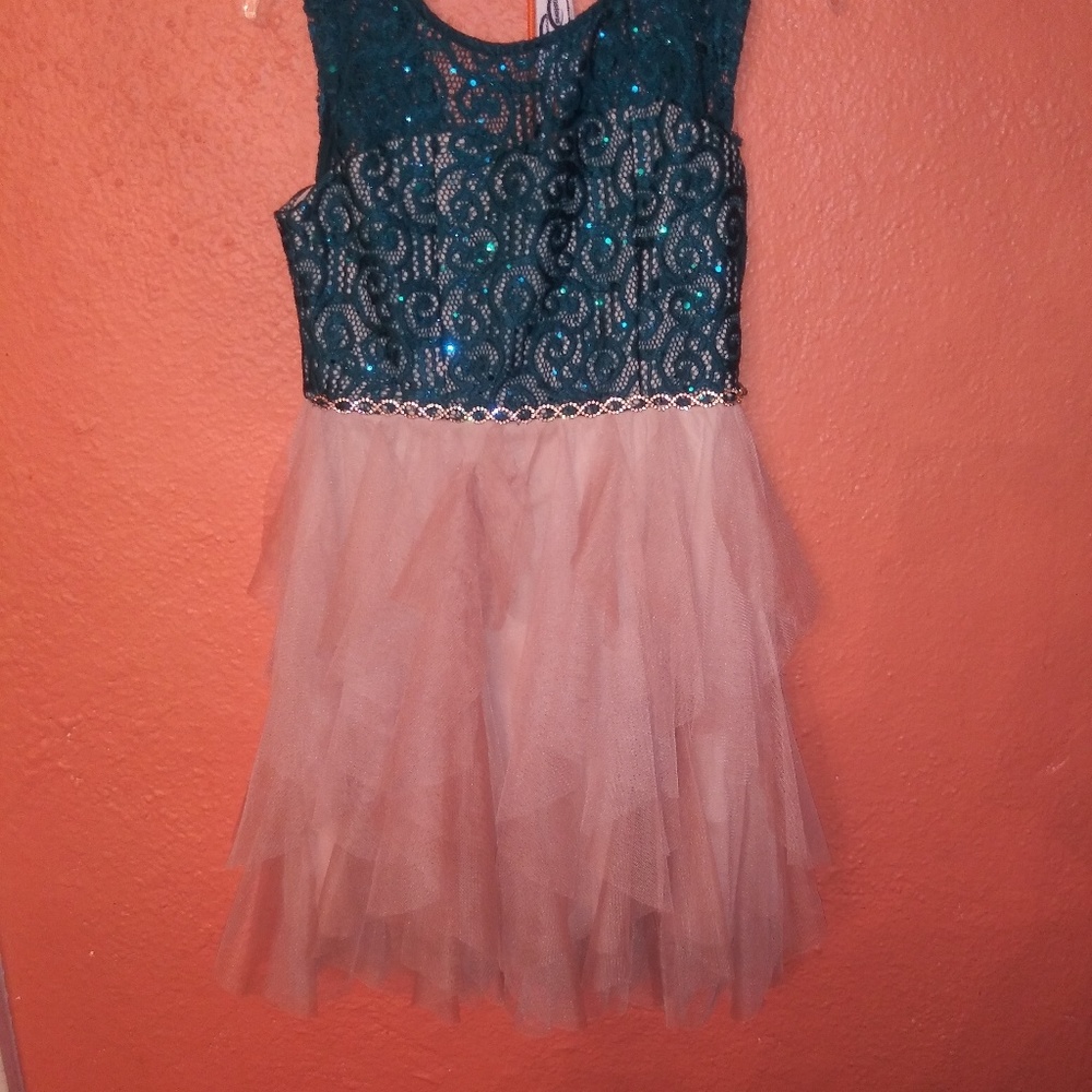 Little girls chaffon dress
